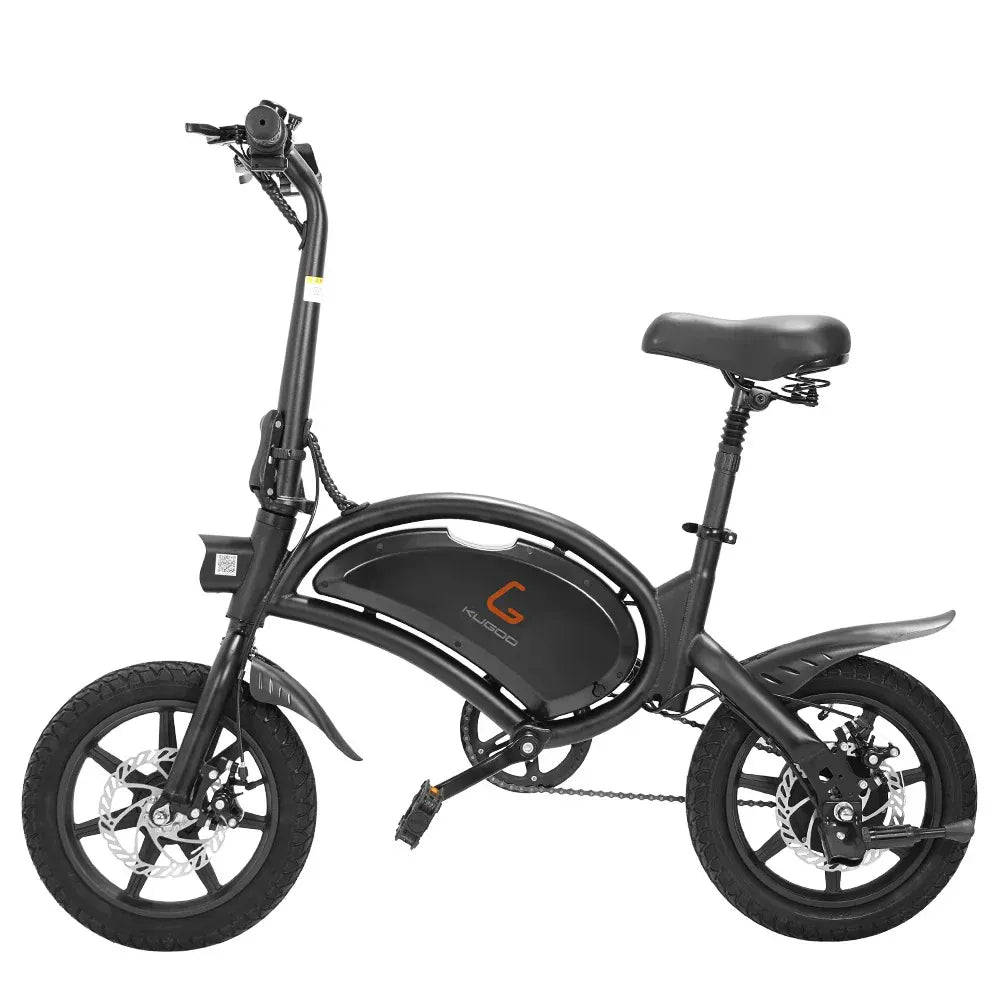 Kugoo Electric Bike 400W 48V 7.5Ah 45km/h 30km Range Black V1 Pro