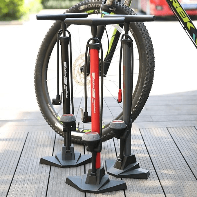 Bicycle Air Pump With Gauge