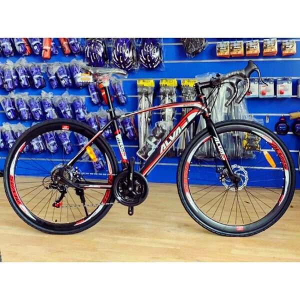 ALVAS Speedo 700 Road Bike - Red