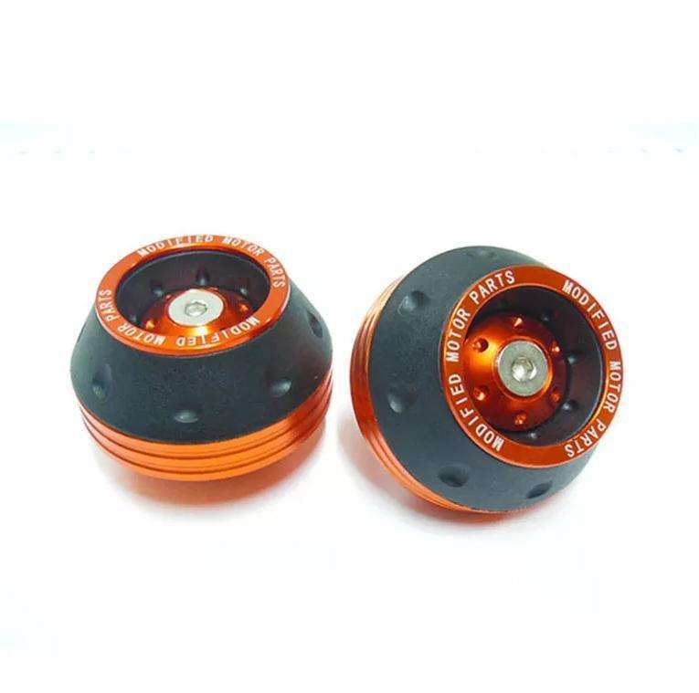 Aluminum Front Fork Wheel Frame Sliders | WBBicycles - Orange
