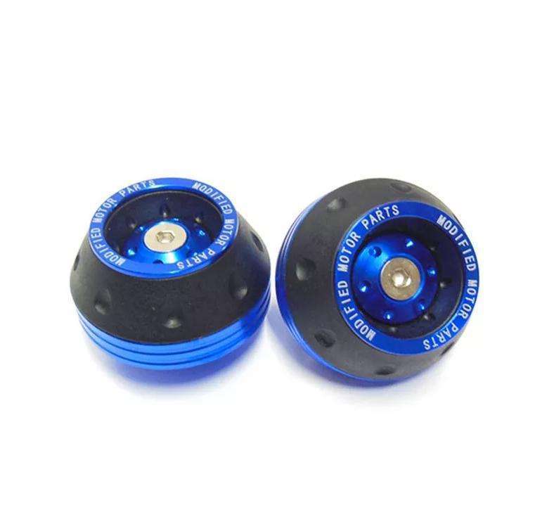 Aluminum Front Fork Wheel Frame Sliders | WBBicycles - Blue
