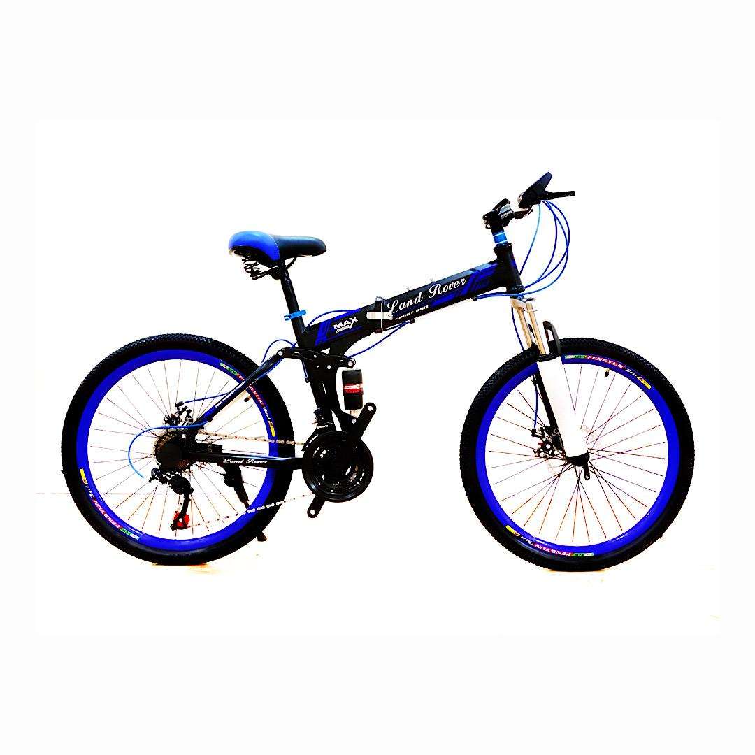 Land Rover MAX Foldable Mountain Bike 24" - Blue