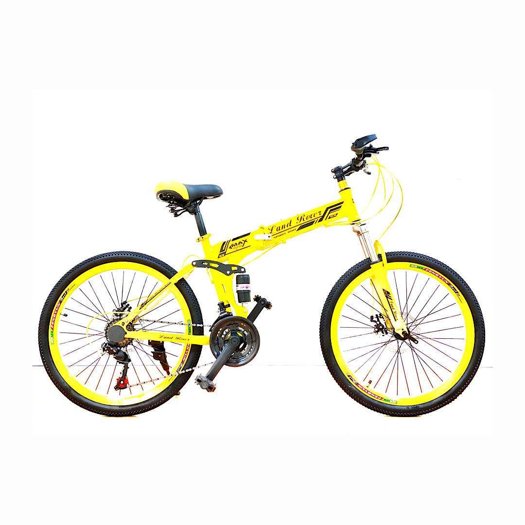 Land Rover MAX Foldable Mountain Bike 24" - Yellow