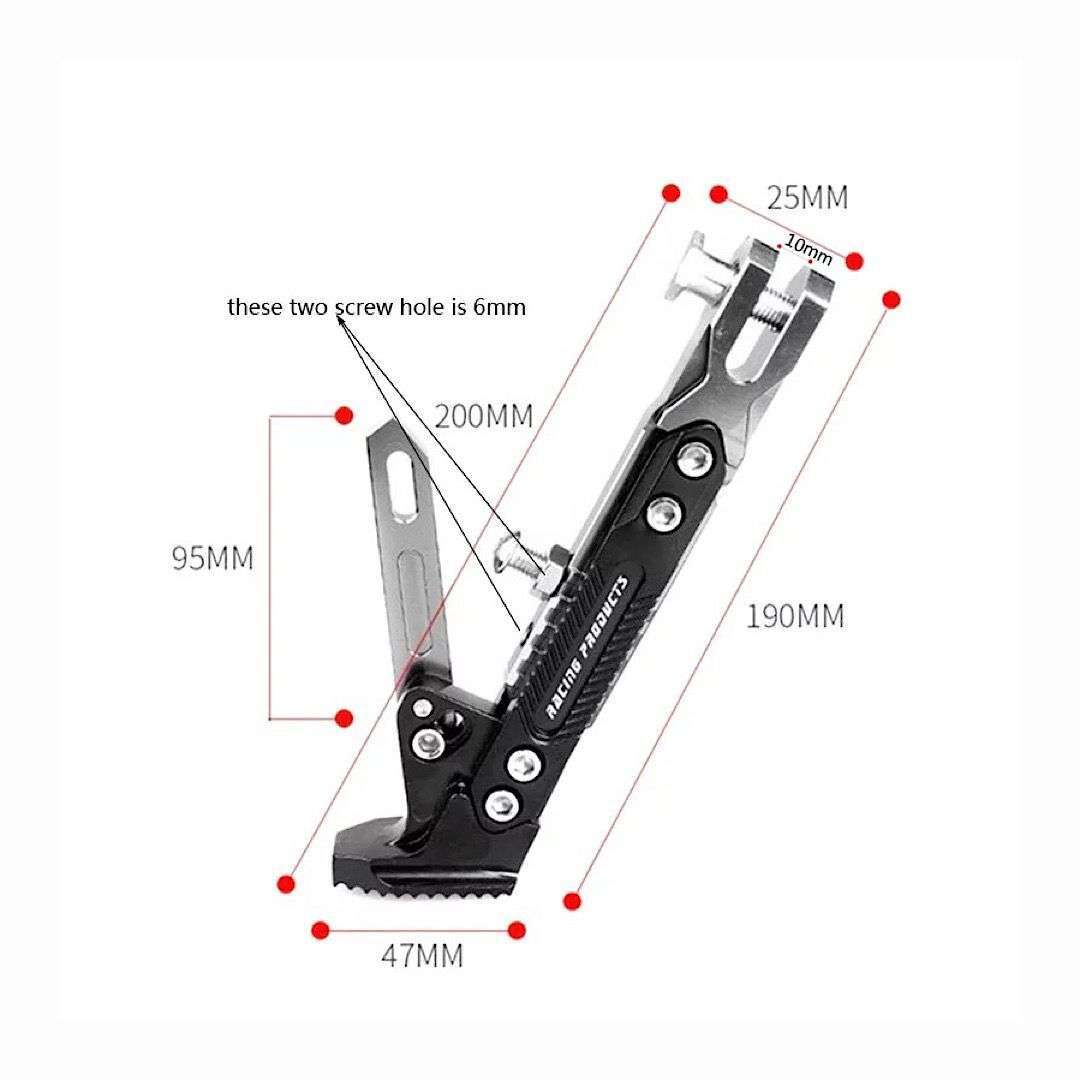 Motorcycle Kickstand For Electric Scooters And Bicycles