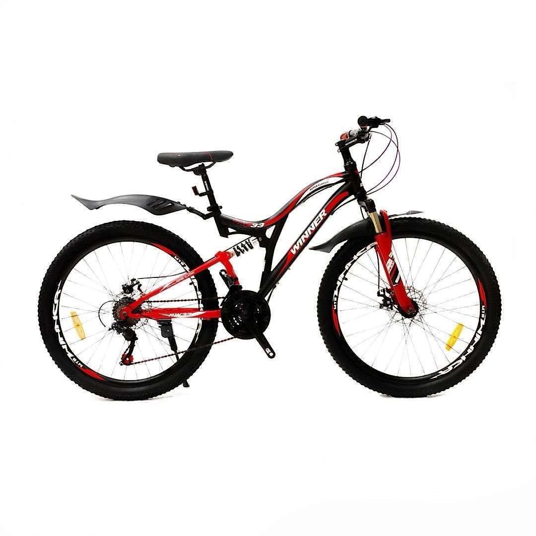 Super Classic Mountain Bike 26" - Red Black