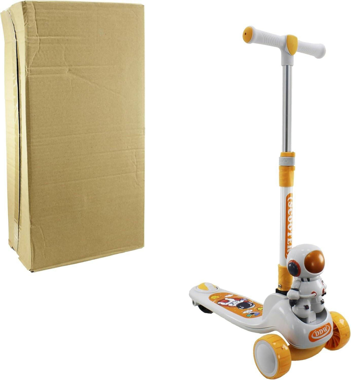 Kids Three Wheel Scooty Astronaut Style With Light and Music