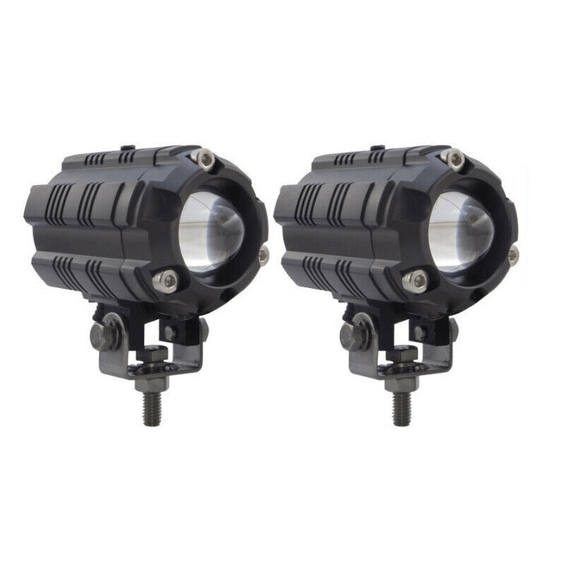 Motorbike Yellow White LED Headlight Fog Light