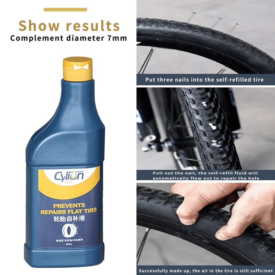 Cylion Prevents Repair Flat Tire