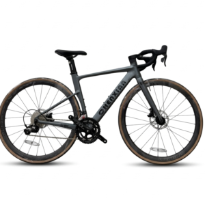 RT600 Road Bike With Carbon Steel Frame Black Colour